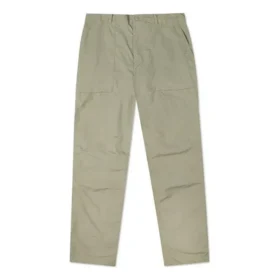 Converse effen geweven casual broek met rechte pijpen voor heren lichtgrijs Groen