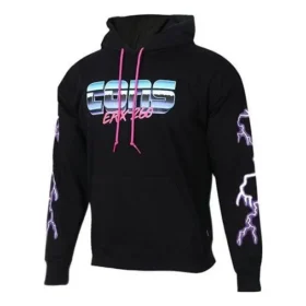Converse Flash Logo Printing sportfleece met voering voor heren, zwart