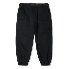 Converse heren effen geweven bundelvoeten veters zwarte casual broek