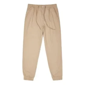 Converse heren effen geweven casual cargo-bundel lange broek/pantalon kaki