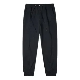 Converse heren effen kleur hoge taille bundel sportbroek/joggingbroek zwart