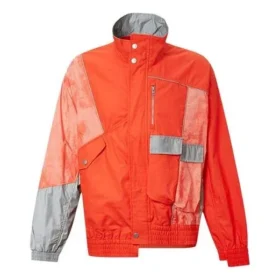 Converse x Feng Chen Wang Crossover Splicing Contrasting Colors Casual sportjas voor heren, oranje