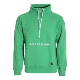 Converse x Golf Le Fleur Sweatshirt met kwartrits Aziatische maten “Groen” Converse x Golf Le Fleur Sweatshirt met kwartrits Aziatische maten “Groen”