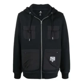 Converse x Josh Vides Utility fleece hoodie Aziatische maten “Zwart” Converse x Josh Vides Utility fleece hoodie Aziatische maten “Zwart”