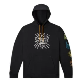 Converse x Keith Haring fleece hoodie Aziatische maten “Black” Converse x Keith Haring fleece hoodie Aziatische maten “Black”