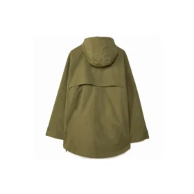 Converse x Kim Jones Crossover casual sportjas met halve rits en capuchon voor heren, militairgroen Converse x Kim Jones Crossover casual sportjas met halve rits en capuchon voor heren, militairgroen