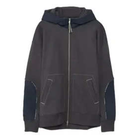 Converse x Paria Farzaneh Crossover Splicing hoodie met rits voor heren Blauw