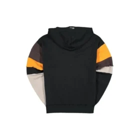 Converse x Rokit pullover met crossover-splicing voor heren, zwart Converse x Rokit pullover met crossover-splicing voor heren, zwart