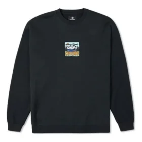 Counter Climate Graphic Crew Sweatshirt Aziatische maten “Black” Counter Climate Graphic Crew Sweatshirt Aziatische maten “Black”