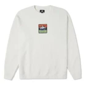 Counter Climate Graphic Crew Sweatshirt Aziatische maten “White” Counter Climate Graphic Crew Sweatshirt Aziatische maten “White”