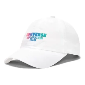 Grafische baseballpet “Wit”