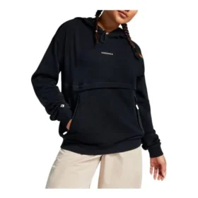 Hoodie met logo Aziatische maten “Black”
