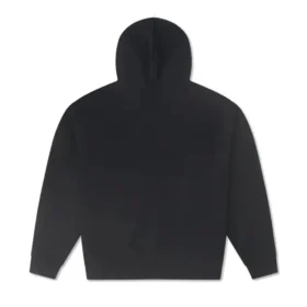 Hoodie met schedel-logo Aziatische maten “Zwart”
