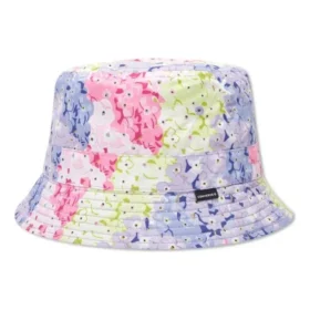 IWD omkeerbare buckethoed “Blauw Paars Roze Geel”