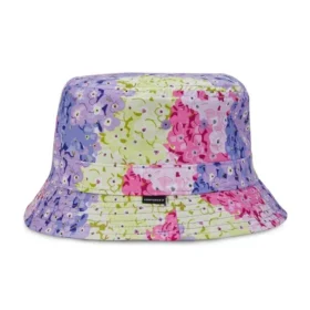 IWD omkeerbare buckethoed “Blauw Paars Roze Geel”