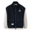 Jassen met doorlopende rits Aziatische maten “Black White”