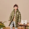 Lange jassen Aziatische maten “Olive Green”