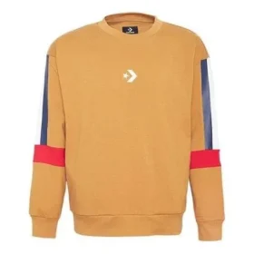 LW Contrast Panel Sweatshirt Aziatische maten “Bruin”