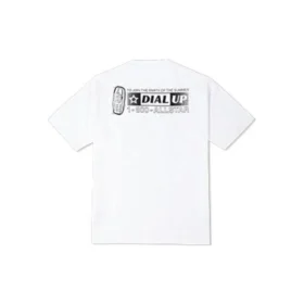 Nonstop Joy T-shirt met print Aziatische maten “White”