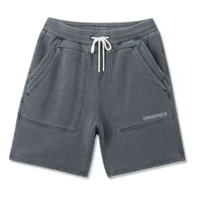 Premium fleece short Aziatische maten “Grijs”