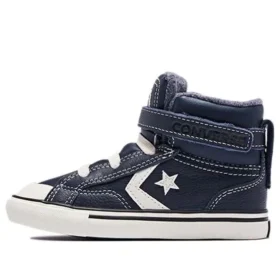 Pro Blaze Strap High “Leer & gemêleerd breisel – Lakeside Blue”