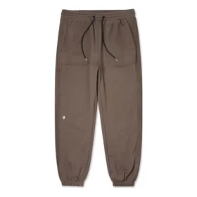 Relaxte joggingbroek Aziatische maten “Wood Brown”