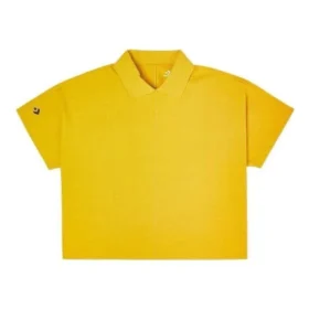 Shapes poloshirt met korte mouwen Aziatische maten “Geel”