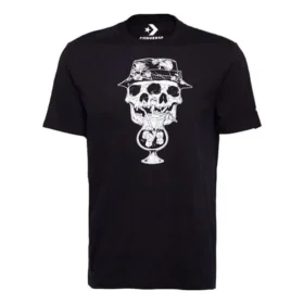 Skull & Cocktail T-shirt Aziatische maten “Zwart”