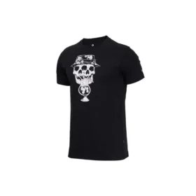 Skull & Cocktail T-shirt Aziatische maten “Zwart”