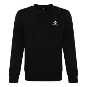 Star Chevron EMB Crew Sweatshirt Aziatische maten “Zwart”