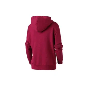 Star Chevron geborduurde pullover hoodie Aziatische maten “Dark Red”