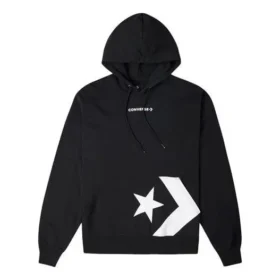 Star Chevron Pocket Hoodie Aziatische maten “Zwart”