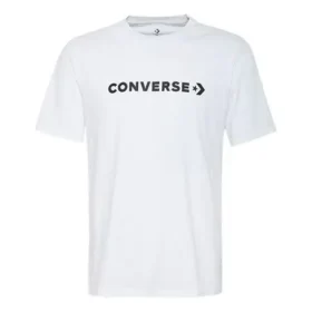 Star Chevron Wordmark T-shirt Aziatische maten “Wit”