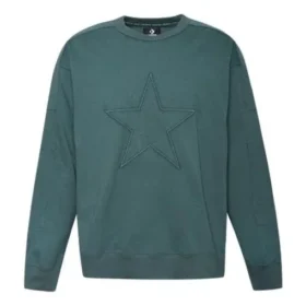 Star Logo Sweatshirt Aziatische maten “Groen”