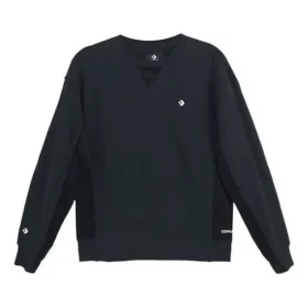 Star Sweatshirt met ronde hals Aziatische maten “Zwart”