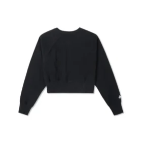 Strip Wordmark Crew Aziatische maten “Black”
