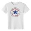 T-shirt met logo Aziatische maten “Grijsblauw”