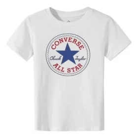 T-shirt met logo Aziatische maten “Grijsblauw”
