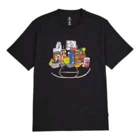 Throwback T-shirt Aziatische maten “Zwart”