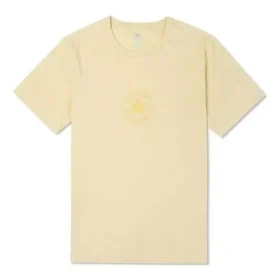Tonal Chuck Taylor All Star Patch Graphic T-shirt Aziatische maten “Geel”