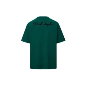 Unisex Chuck geborduurd gebreid groen