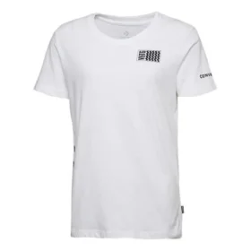 Voltage T-shirt Aziatische maten “Wit Zwart”