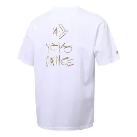 YoYo T-shirt met print Aziatische maten “Wit”