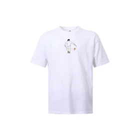 YoYo T-shirt met print Aziatische maten “Wit”