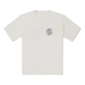 Zomer Outdoor T-shirt met print Aziatische maten “White”