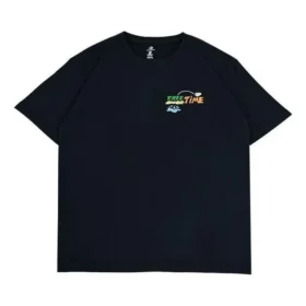 Zomer-vis-T-shirt Aziatische maten “Zwart”