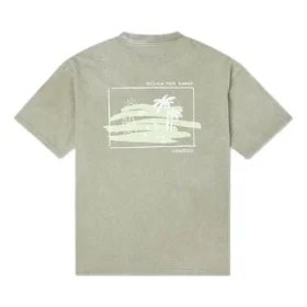 Zomeractiviteit Surf Graphic T-shirt Aziatische maten “Groen”